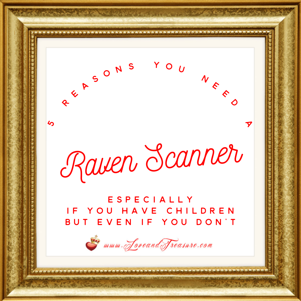 5 Reasons You Need A Raven Scanner Especially If You Have Children But Even If You Don't by Haydee Montemayor from Love and Treasure blog